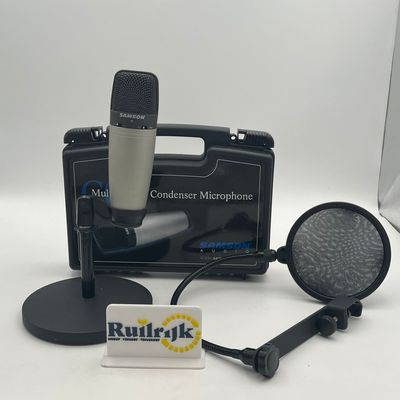Samson C03 Multi condenser microfoon + Filter & Extra's