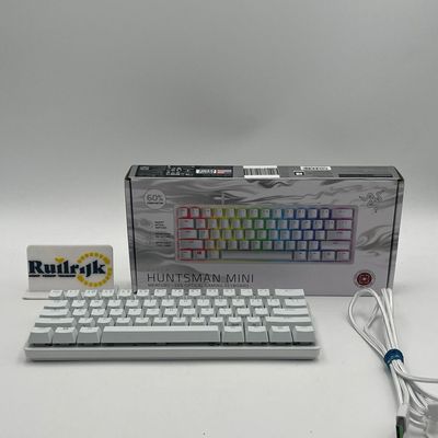 Razer Huntsman Mini gaming toetsenbord wit - Nieuwstaat