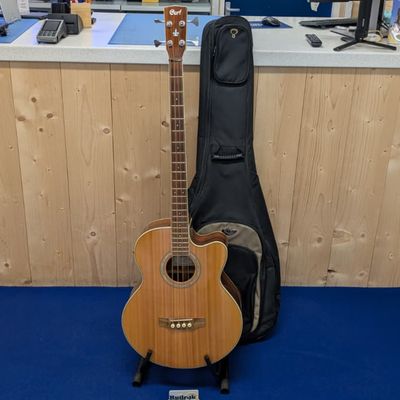 Cort SJB6FX NAT Semi Akoestische basgitaar - Nieuwstaat