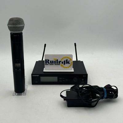 Shure SLX2 SM58 Draadloze microfoon 800-820 MHz + SLX4