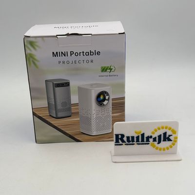 Mini Portable Projector Beamer HD op Accu - USB C & HDMI