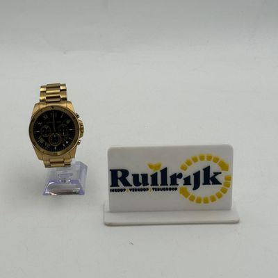 Michael Kors Brecken MK8481 horloge goudkleur - Nieuwstaat
