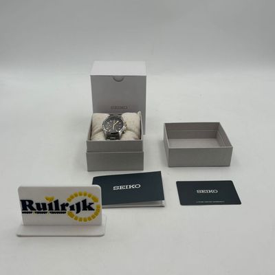 Seiko SBTQ043 Chronograaf horloge Black/Gold - Nieuw in doos