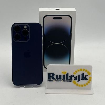Apple iPhone 14 Pro 128Gb Deep Purple - Nette staat 100 Batt