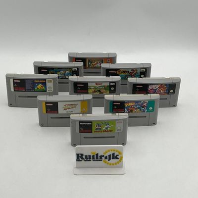 Diverse Super Nintendo SNES Games met Handleiding