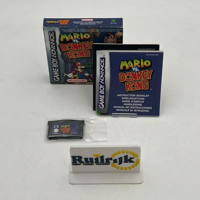 Mario vs Donkey Kong - Gameboy Advance -CIB Zeer nette staat