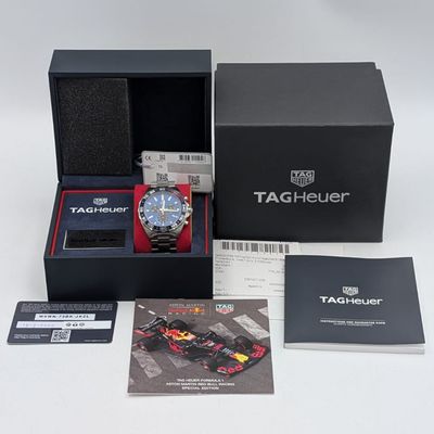 Tag Heuer Aston Martin Red Bull racing horloge - Full set