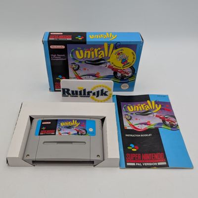 Unirally - Nintendo NES Game - CIB