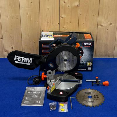 FERM MSM1034 afkortzaag Compleet - Nette staat