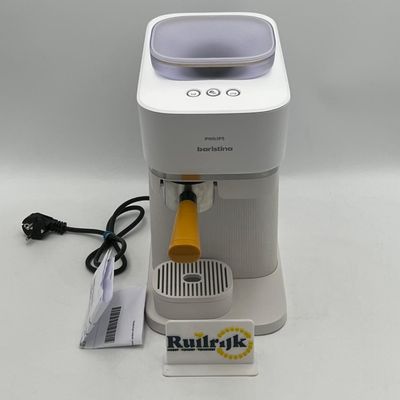 Philips Baristina BAR300/03 Espresso koffiemachine wit geel