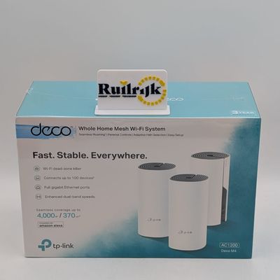 Tp-Link AC1200 Deco M4 WiFi Mesh Systeem 3 pack - Nieuw