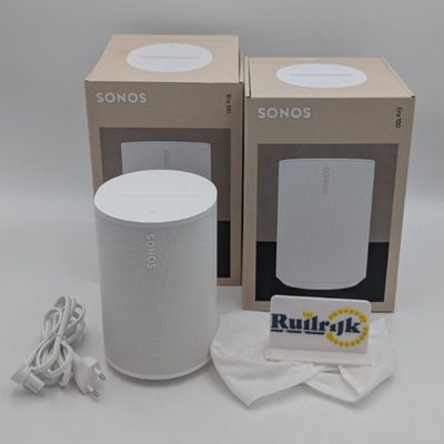Sonos ERA 100 Wit speakerset - 2x - NIEUW met bon