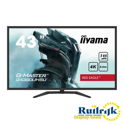 iiyama G4380UHSU Red Eagle 43 inch 4K IPS 144Hz Monitor -NEW