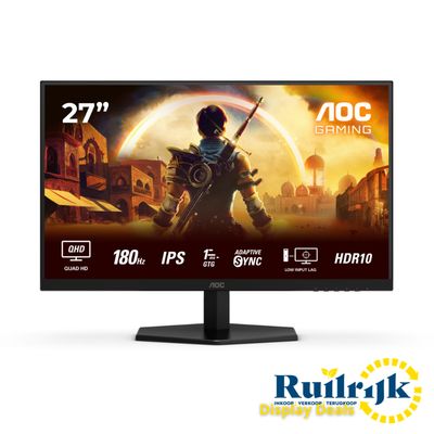 AOC Q27G42XE 180Hz 27 inch HDR QHD Gaming monitor - NEW