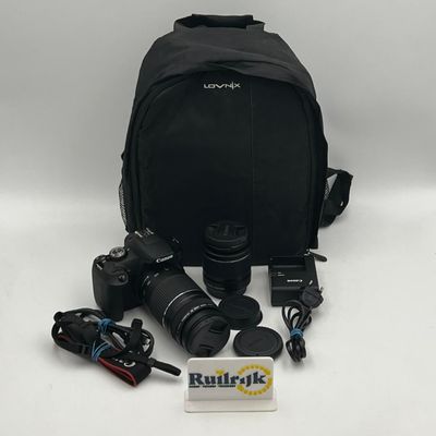 Canon 2000D Travel kit met 75-300 en 18-55mm lens - NIEUW