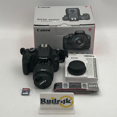 Canon 4000D EF-S 18-55 iii Camera kit met lens - Nieuwstaat