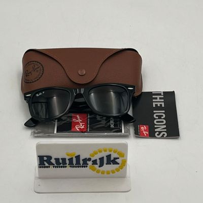 Ray-ban WAYFARER RB2140 Zwart Polarized - Nieuwstaat