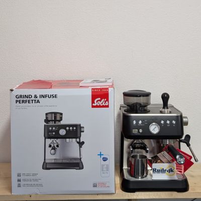 SOLIS Grind & Infuse Perfetta Pistonmachine Koffie - Ex-demo