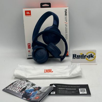 JBL Tune 520BT On-Ear Koptelefoon Draadloos - Blauw - Nieuw