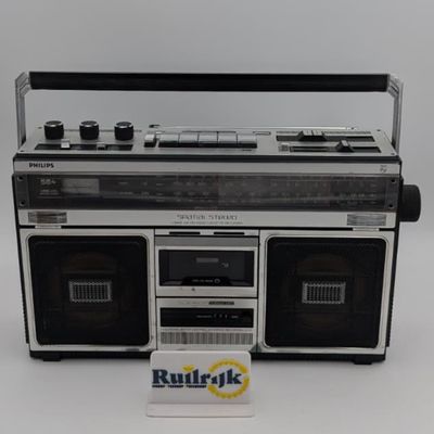 Philips Spatial Stereo radio 584 - Vintage Volledig werkend!