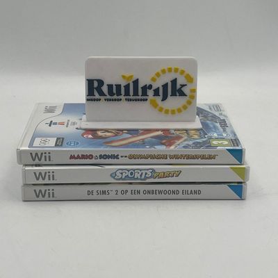 Diverse Wii games - Voor 16u besteld =dezelfde dag verzonden