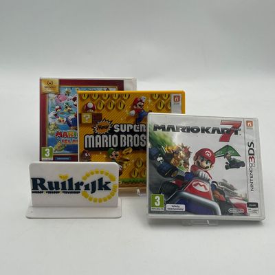 Nintendo 3DS Mario games voor 16u besteld=Dezelfde dag verzo