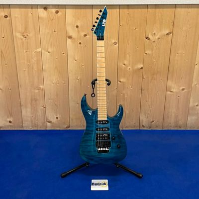 ESP LTD MH-203QM Elektrische gitaar Thru Blue - Nette staat