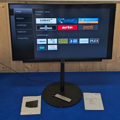 LOEWE Bild 3.49 Televisie met voet 4K Ultra HD Smart + Bon