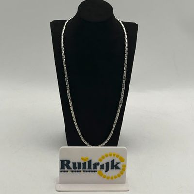 Tommy Hilfiger Roestvrijstalen ketting met 3D-vlag - Nieuw