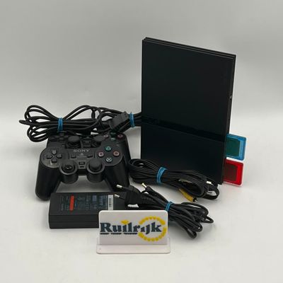 Sony Playstation 2 Slim met 2x Controller + Memory Cards