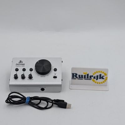 Devine Centro 2i2o audio interface XLR - Nette staat