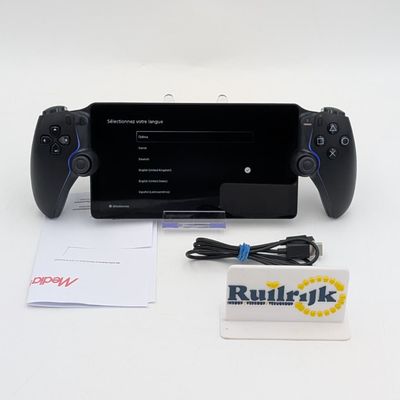 Sony Playstation Portal Zwart ed. - Nieuwstaat + Bon 02/2026