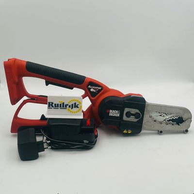 BLACK en DECKER Alligator Accu Snoeizaag GKC1000LQW Compleet