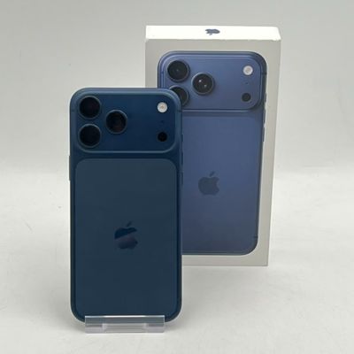 Apple iPhone 17 Pro Max Deep Blue 256Gb - Nieuwstaat + bon