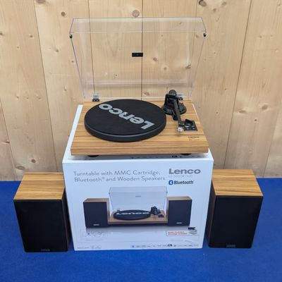 Lenco Bluetooth platenspeler met speakerset - LS-500 - Zgan