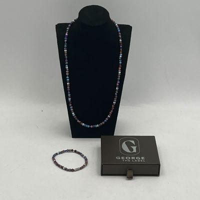 George The Label ketting & armband set - Nieuwstaat