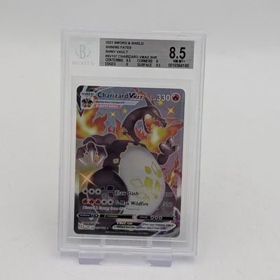 Pokémon Charizard Vmax SV107 Shining Fates - BGS 8.5