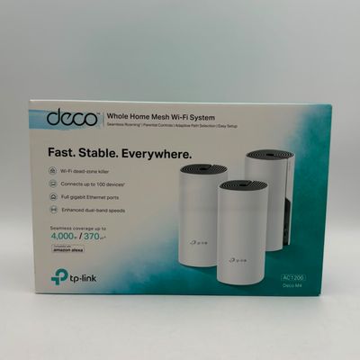 TP Link Deco M4 AC1200 WiFi Mesh systeem versterking - Nieuw