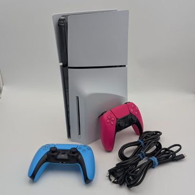 Sony Playstation 5 Slim Disc 1Tb met 2 controllers