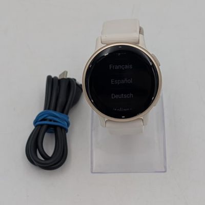 Garmin Vivoactive 5 smartwatch creme rose - Nette staat