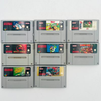 SNES Super Nintendo games 16u besteld = dezelfde dag verzond