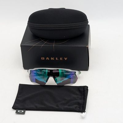 Oakley Radar EV Custom Silver Sportzonnebril - Nieuw