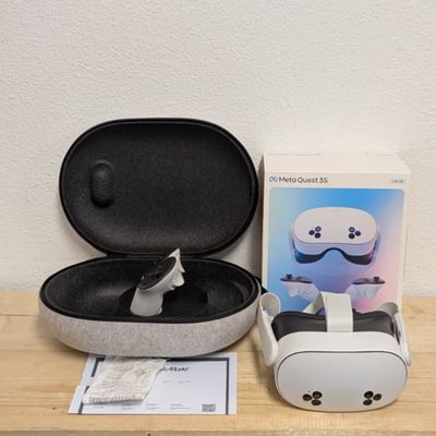 Meta Quest 3S 128Gb VR Bril + Big Case - 1x Gebruikt + Bon