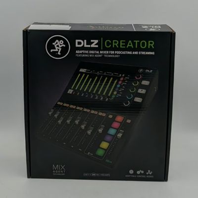 Mackie DLZ Creator Digital mixer podcast en streaming -Nieuw