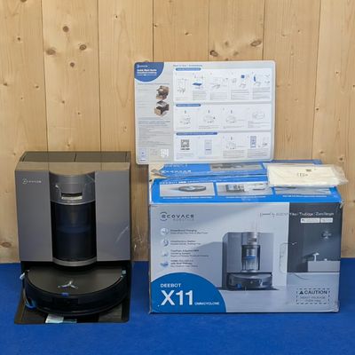 EcoVacs Deebot X11 OmniCyclone robotstofzuiger Nieuw ex Demo