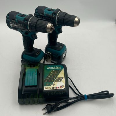 Makita DDF470 Accu boormachine set 14.4V met lader +Garantie