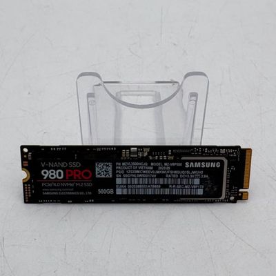 Samsung 980 PRO PCIe 4.0 NVMe m.2 SSD 500Gb + Garantie