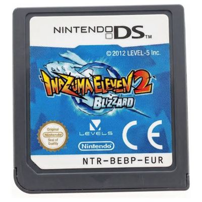 Inazuma Eleven 2 Blizzard - Nintendo DS Game cassette