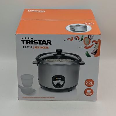 Tristar RK-6129 Rijstkoker 2.2L - Nieuw in doos
