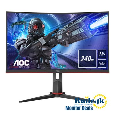AOC C32G2ZE 32 inch Curved Full HD 240Hz Gaming Monitor NEW